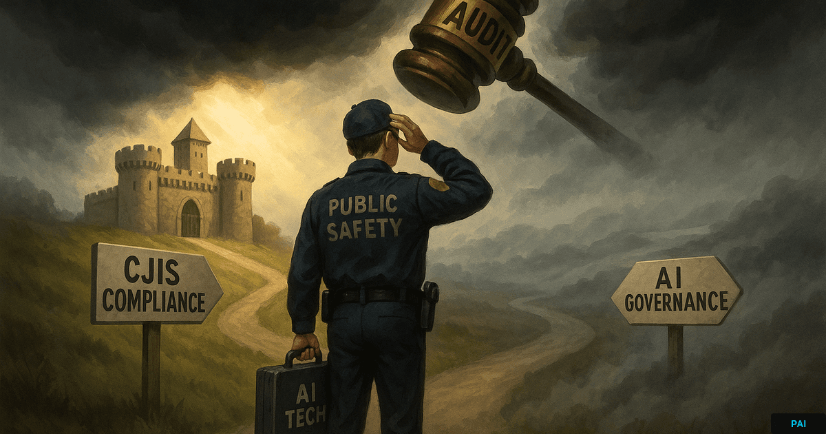CJIS Doesn't Have an AI Chapter Yet. Public Safety Tech Vendors Need One Anyway.