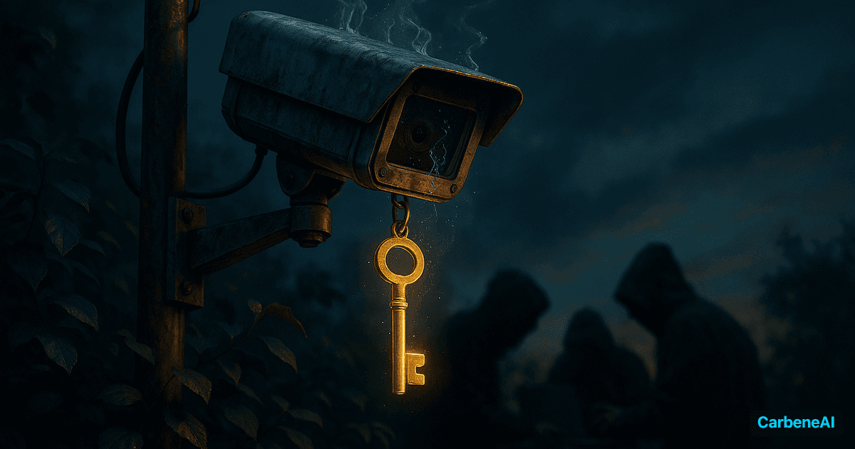 The Encryption Key Was on the Flock Camera